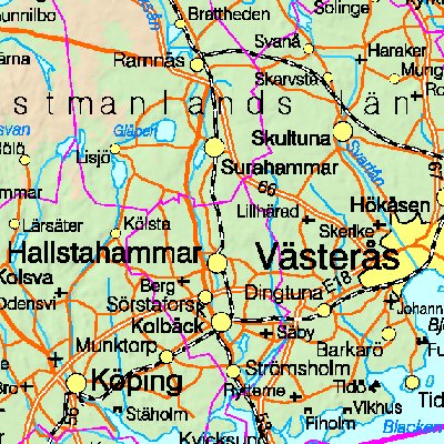 Sverigekarta