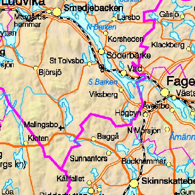 Sverigekarta