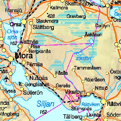 Sverigekarta