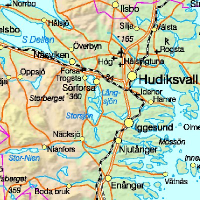 Sverigekarta