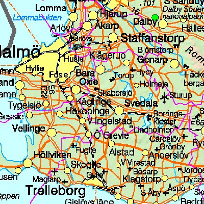 Sverigekarta