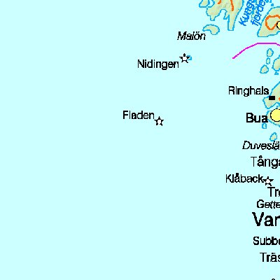 Map of Sweden